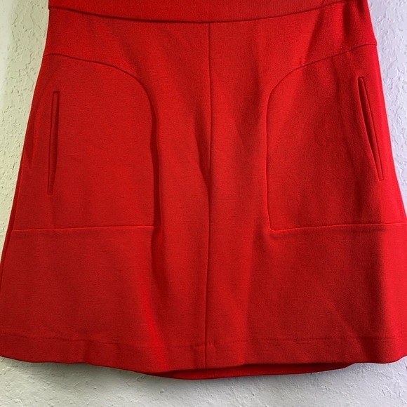 MAEVE Anthropologie Novato A-Line Front Pockets Zipper Retro Style‎ Mini Skirt - Picture 7 of 15